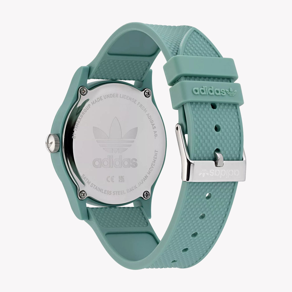 Adidas Unisex Green, Rubber | Aost22045 Watch