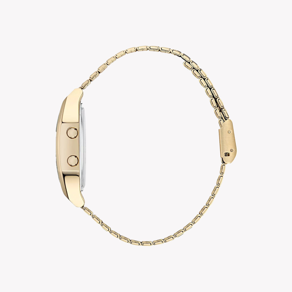 ADIDAS Women's Gold Stainless Steel Digital Watch | AOST22074