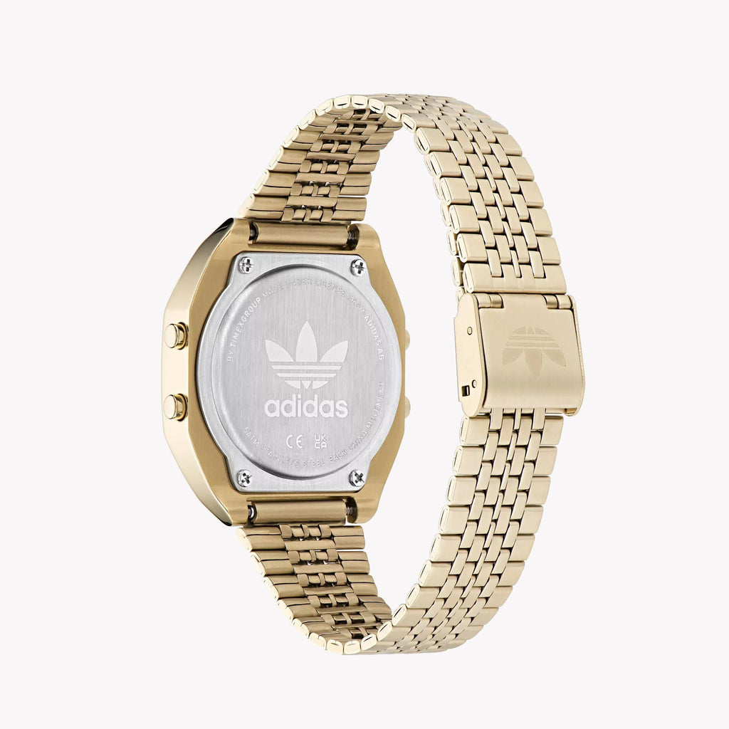 Adidas Women's Gold Stainless Steel Watch | Aost23555