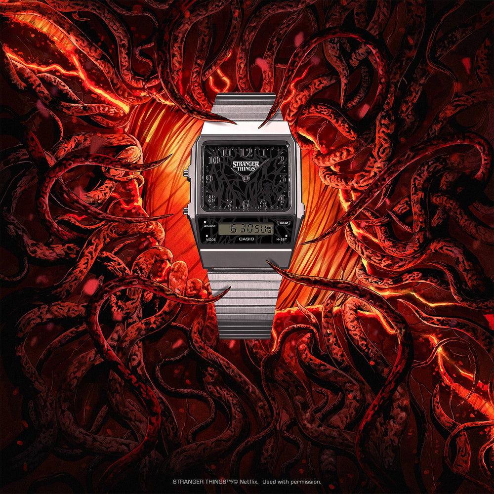 Casio Vintage AQ-800EST-1AER Casio X Stranger Things Watch