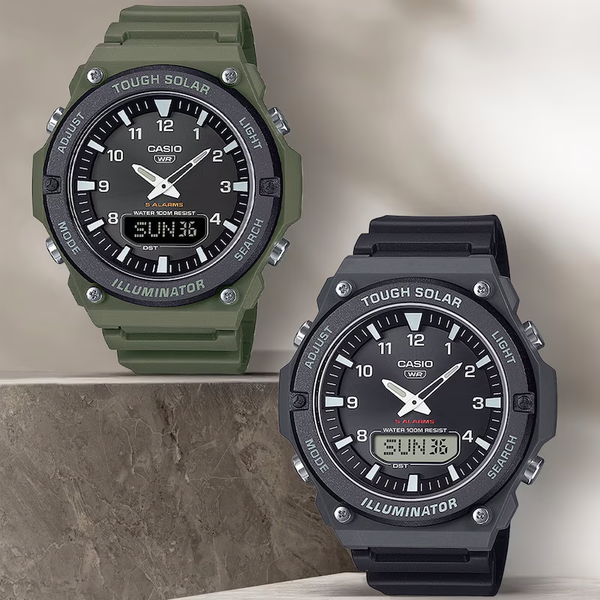 AQ-S820W-3BVEF Casio Timeless Collection Solar Watch