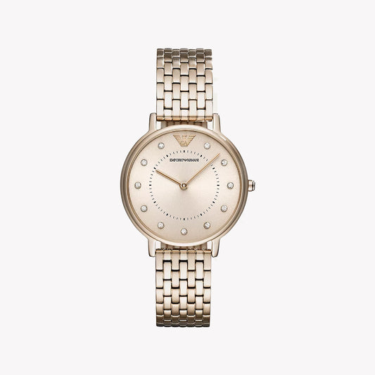 Emporio Armani Women's Pink Stainless Steel | Ar11062