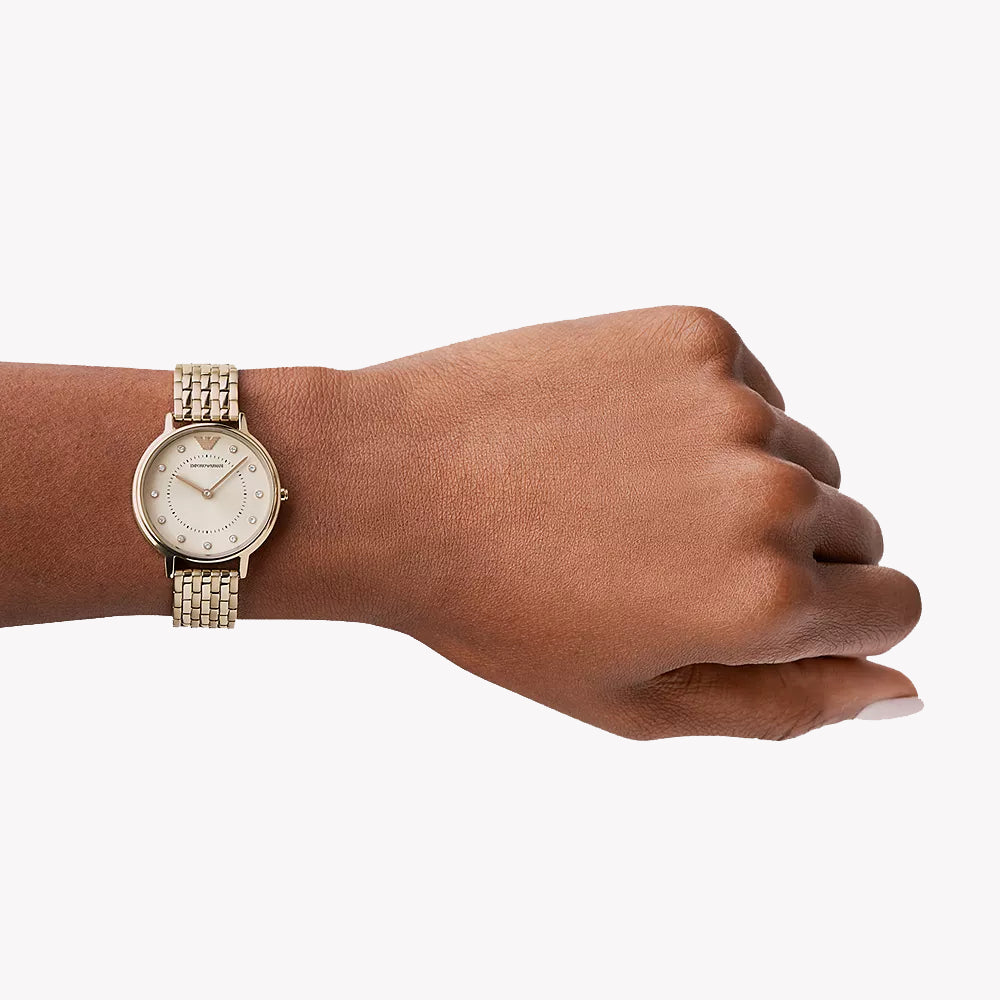 Emporio Armani Women's Pink Stainless Steel | Ar11062