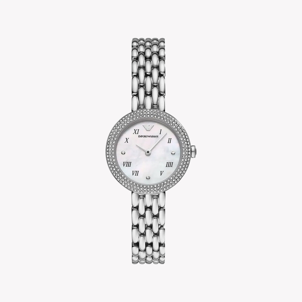 Emporio Armani Women's Silver Stainless Steel Watch | Ar11354 by i-watch