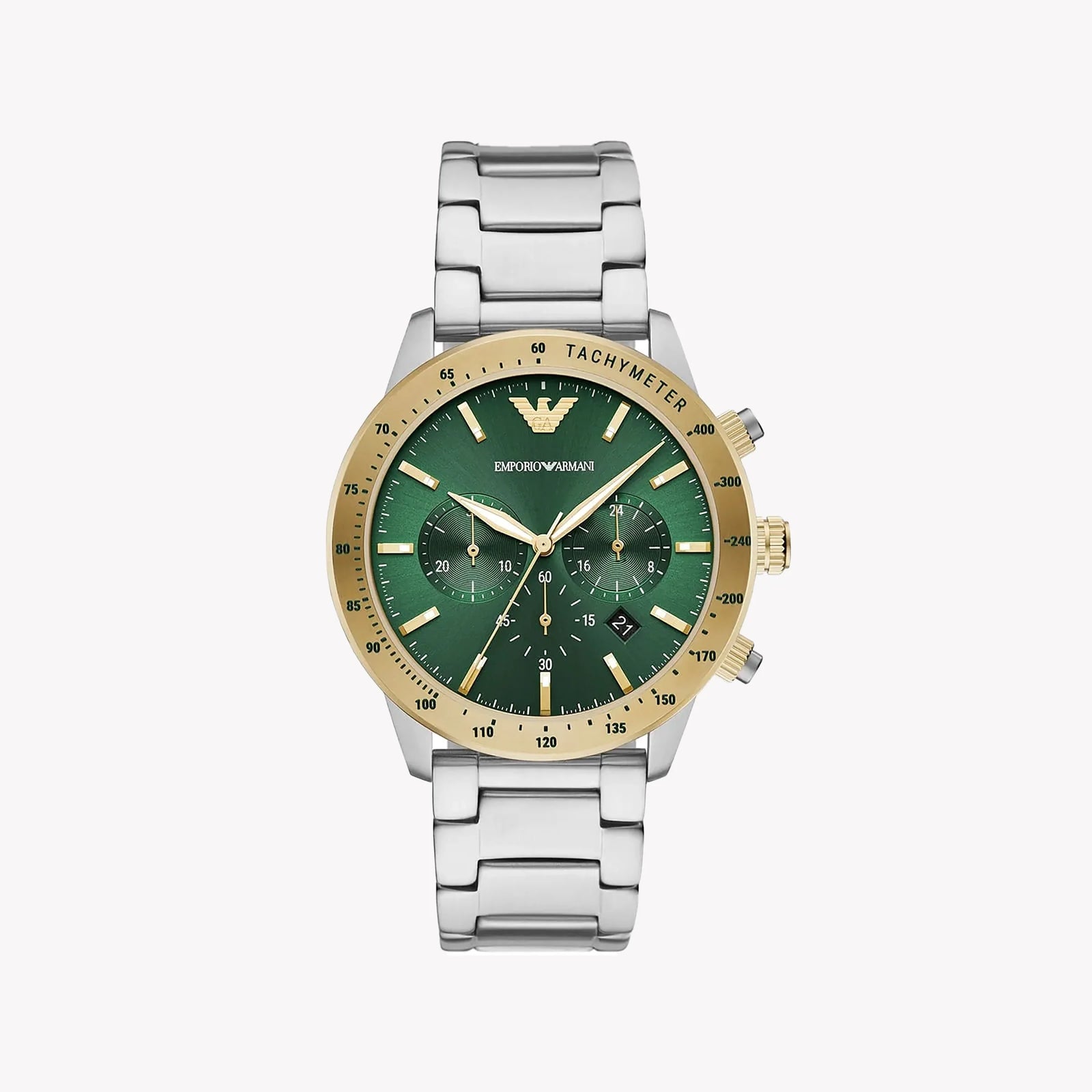 EMPORIO ARMANI Men's Stainless Steel Green Watch | AR11454 by i-watch