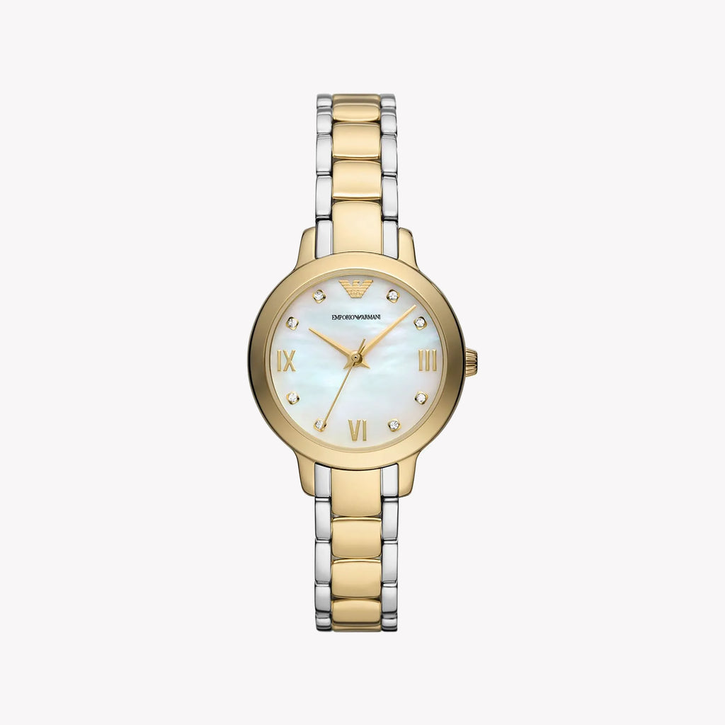 Emporio Armani Women's Gold/Silver Watch | Ar11513