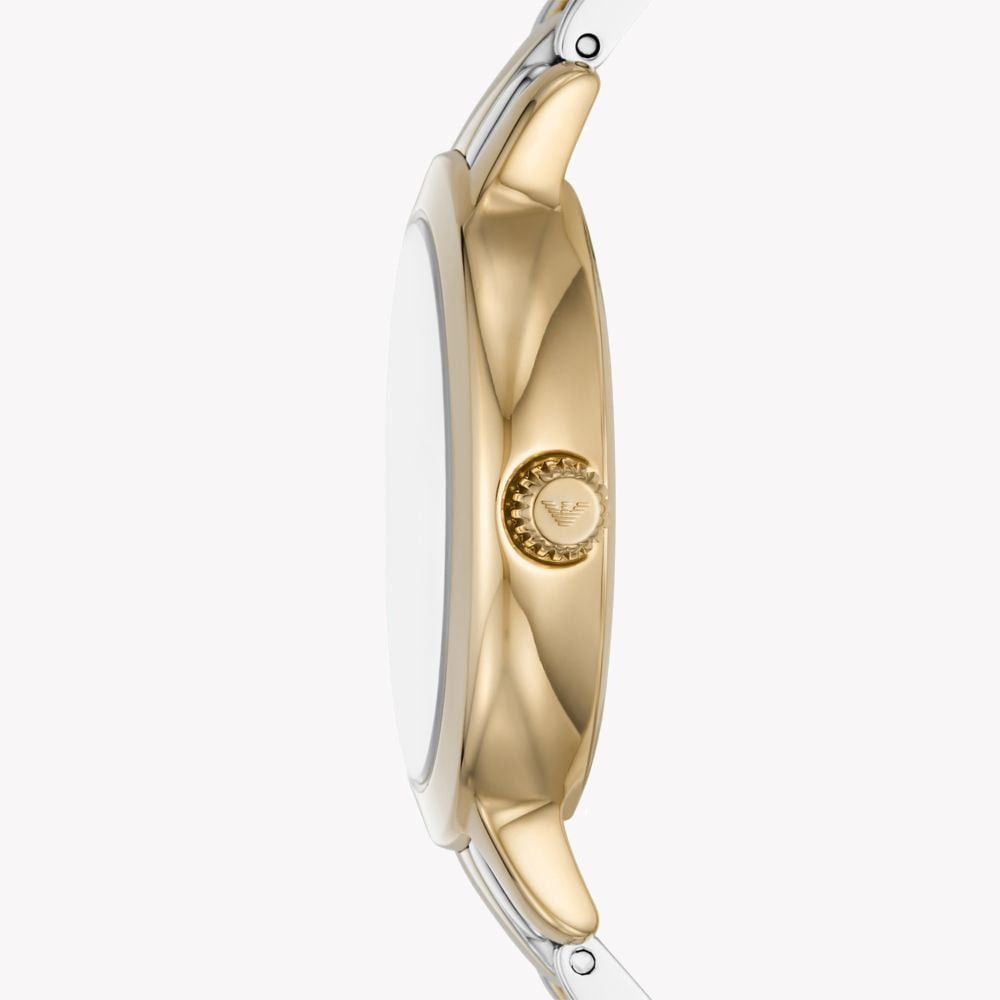 Emporio Armani Women's Gold/Silver Watch | Ar11513