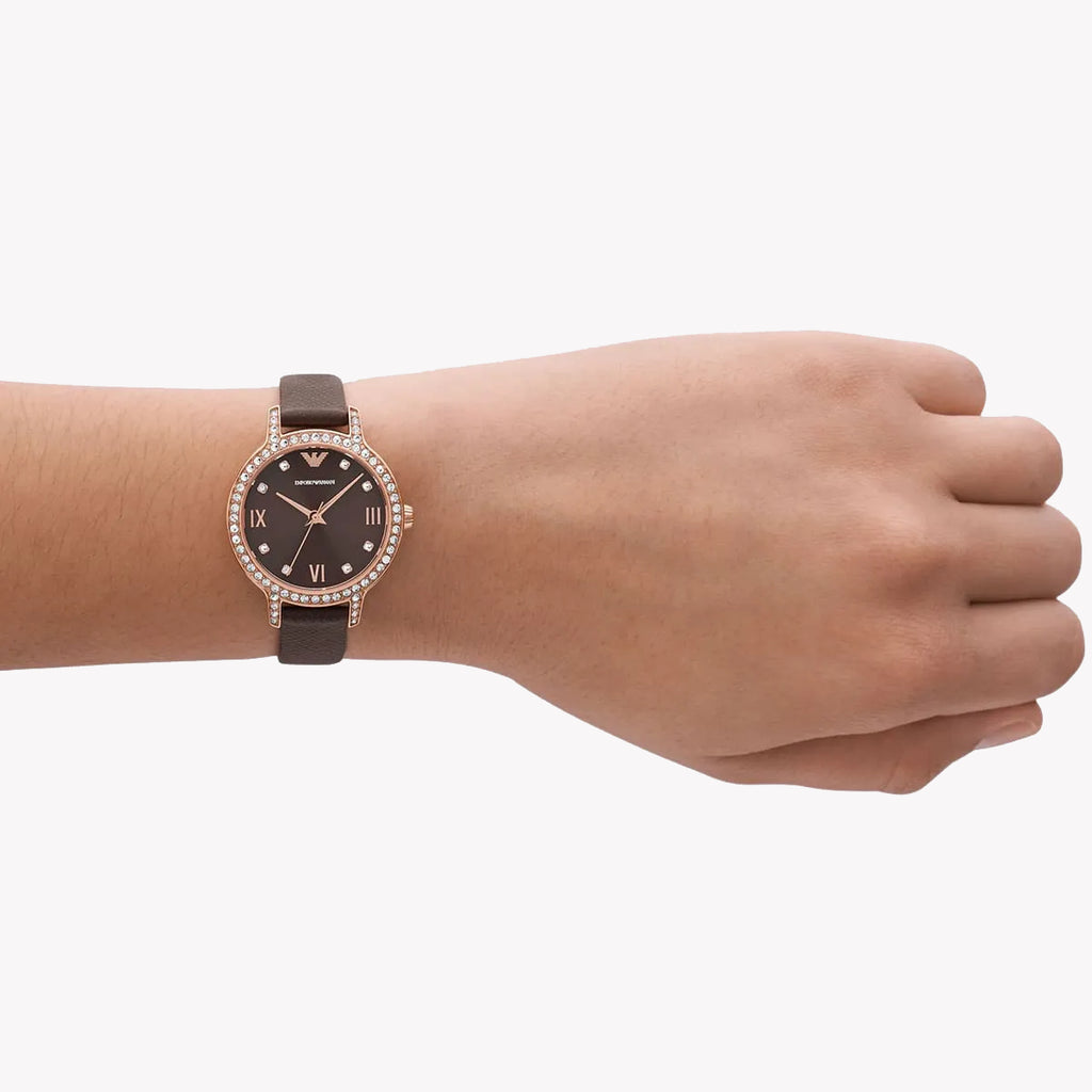 Emporio Armani Women's Rose Gold Watch | Ar11555