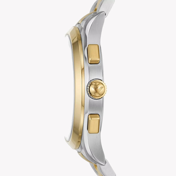 Emporio Armani Men's Gold/Silver Watch | Ar11579 by i-watch