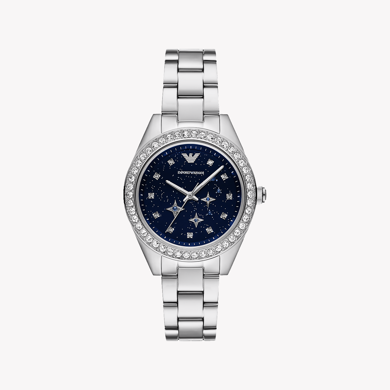 Emporio Armani Men's Silver Stainless Steel, Blue Dial | Ar11628 by i-watch