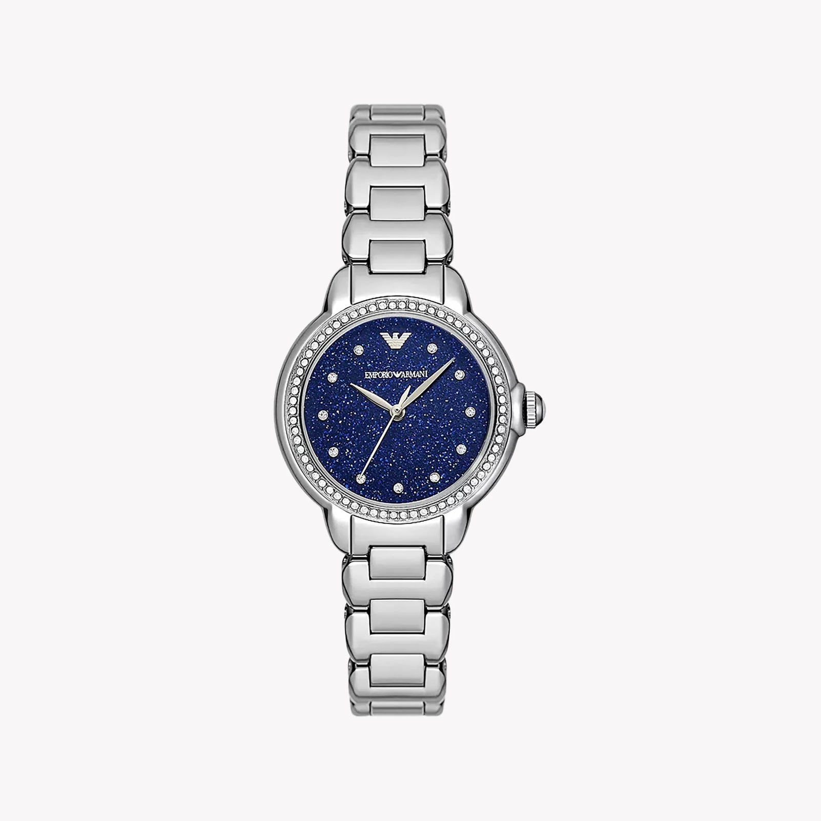 Emporio Armani Women's Stainless Steel Silver/Blue Watch | Ar11630 by i-watch