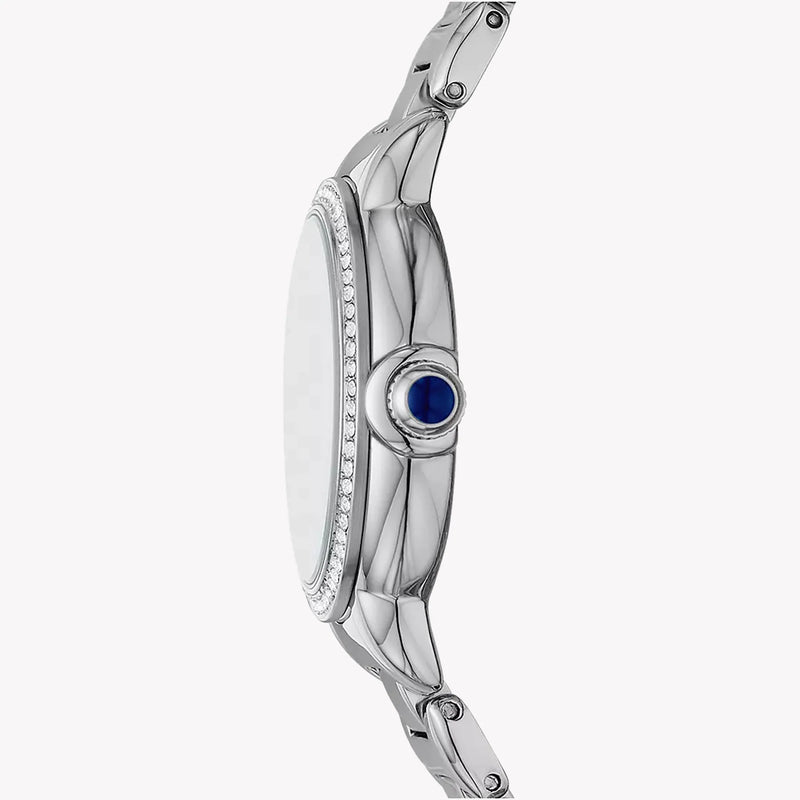 Emporio Armani Women's Stainless Steel Silver/Blue Watch | Ar11630 by i-watch