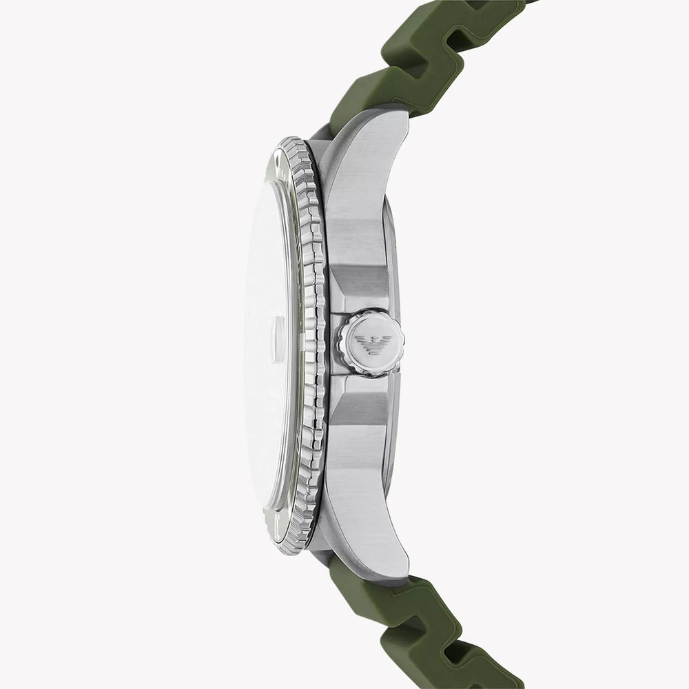 Emporio Armani Men's Silver/Green Watch | Ar11638 by i-watch