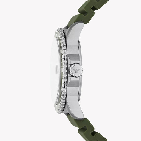 Emporio Armani Men's Silver/Green Watch | Ar11638 by i-watch