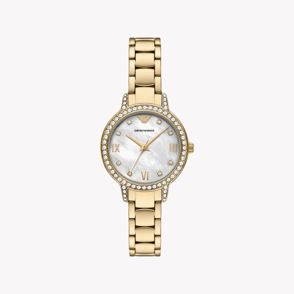 EMPORIO ARMANI Women's Gold Stainless Steel Watch | AR11652