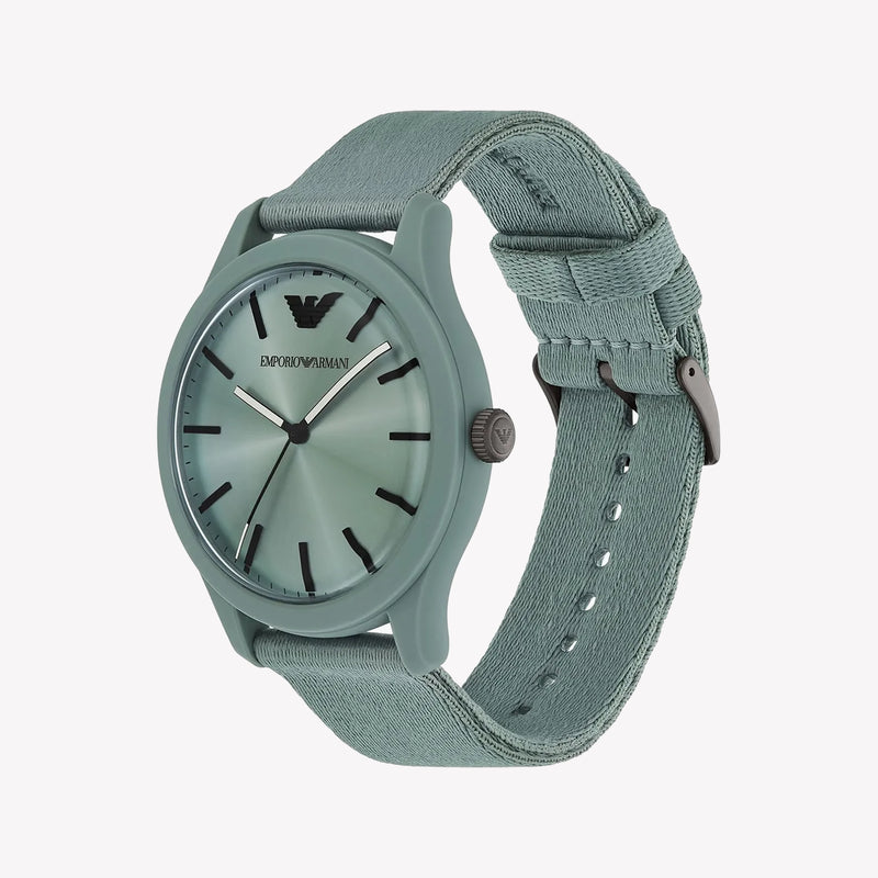 Emporio Armani Three-Hand Green Dial Men's Watch AR11654