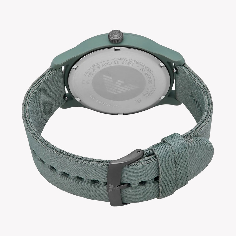 Emporio Armani Three-Hand Green Dial Men's Watch AR11654