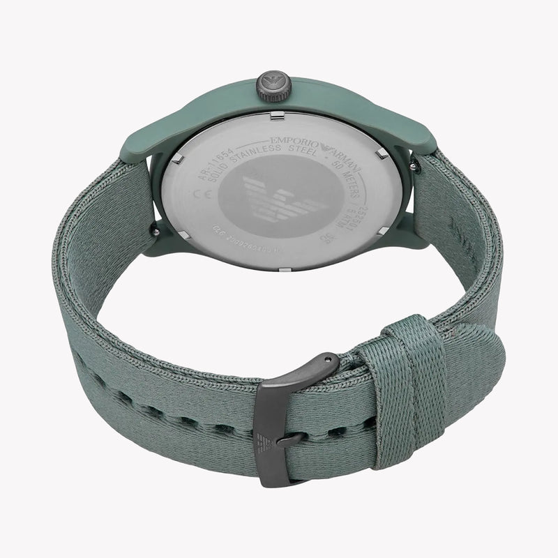 Emporio Armani Three-Hand Green Dial Men's Watch AR11654