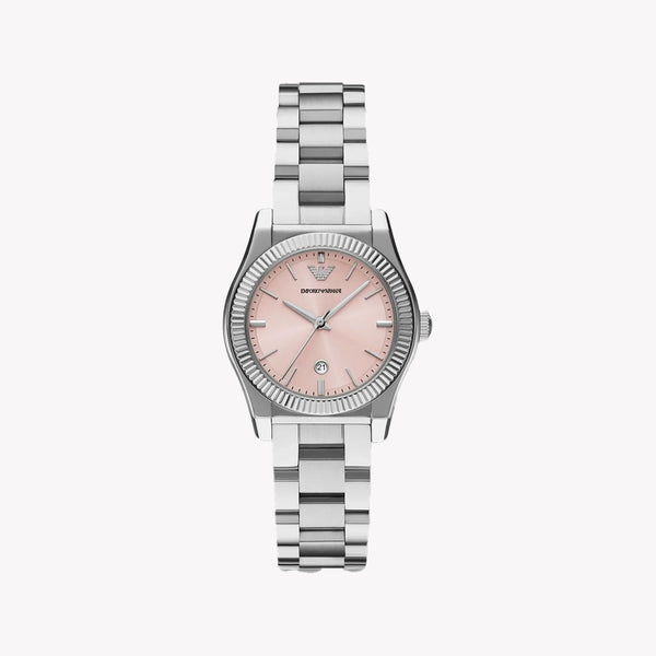Emporio Armani Women's Stainless Steel Pink Dial Watch | AR11658 by i-watch