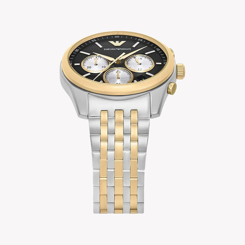 Emporio Armani Men's Stainless Steel Silver & Gold Watch AR11713 by i-watch