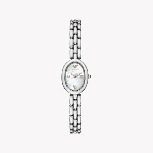 Emporio Armani Women's Stainless Steel Watch AR11720 | Silver
