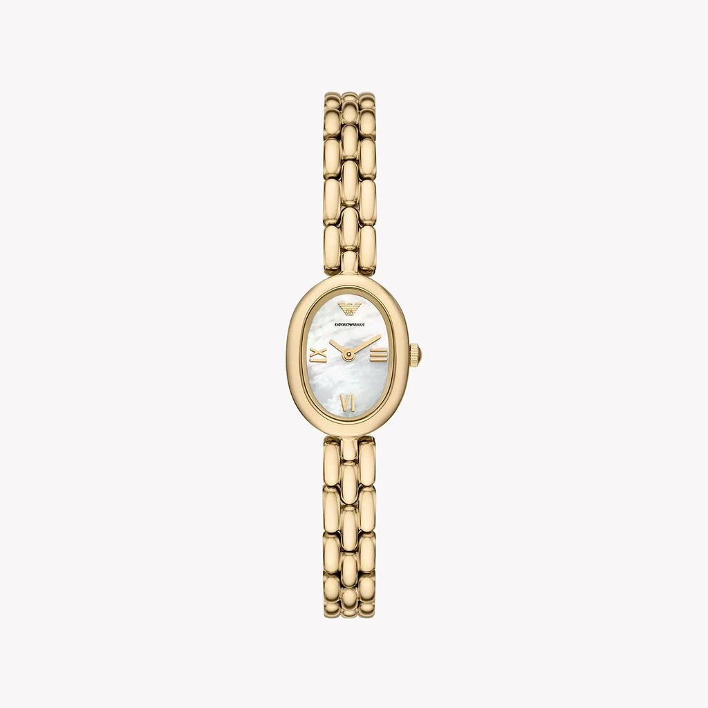 Emporio Armani Women's Gold Stainless Steel Watch, AR11721