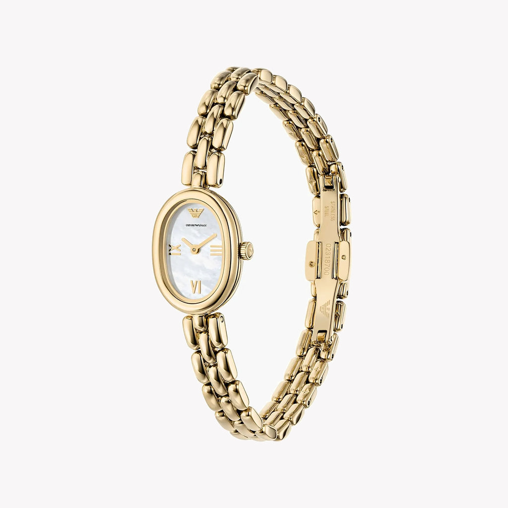 Emporio Armani Women's Gold Stainless Steel Watch, AR11721