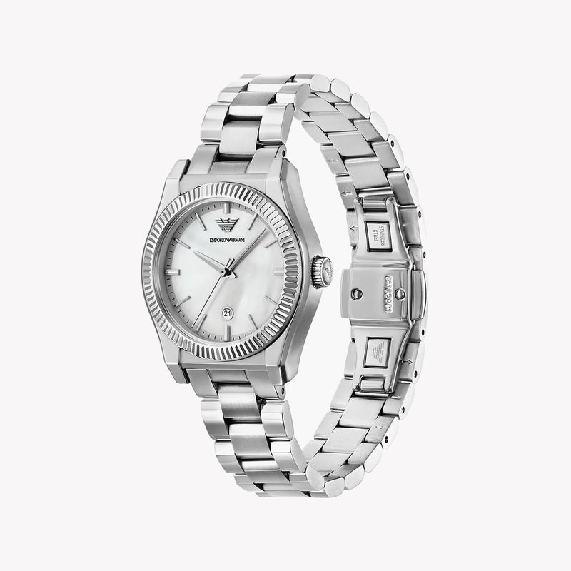 Emporio Armani Women's Silver Stainless Steel Watch AR11723 by i-watch