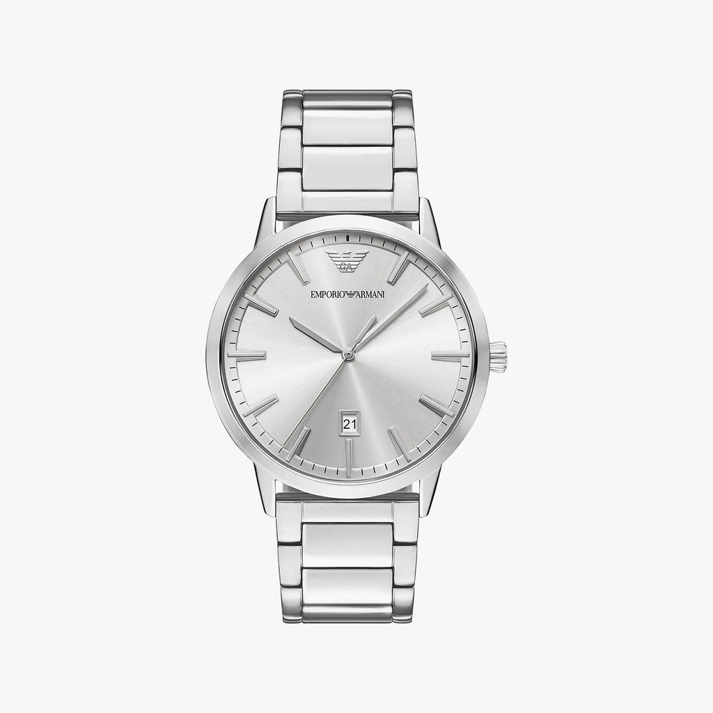 EMPORIO ARMANI Men's Stainless Steel Silver Watch | AR11730