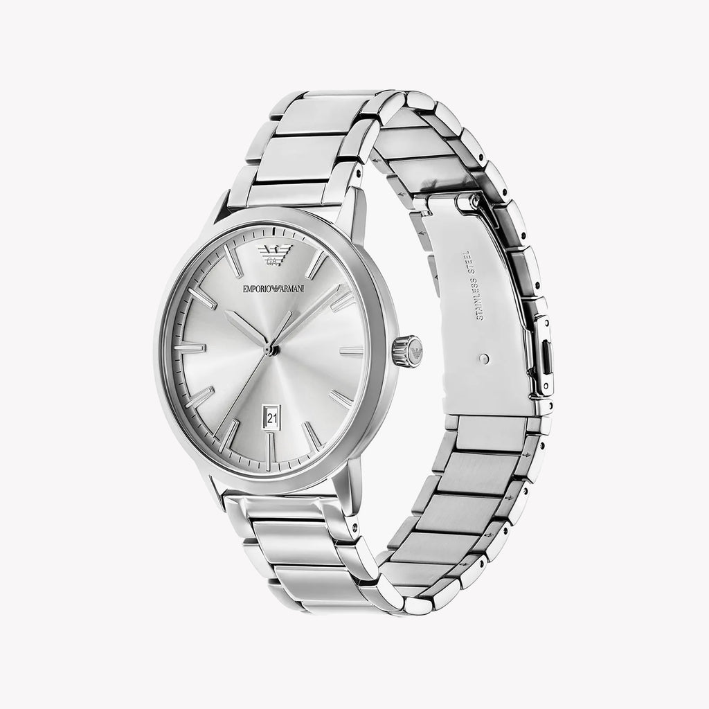 EMPORIO ARMANI Men's Stainless Steel Silver Watch | AR11730