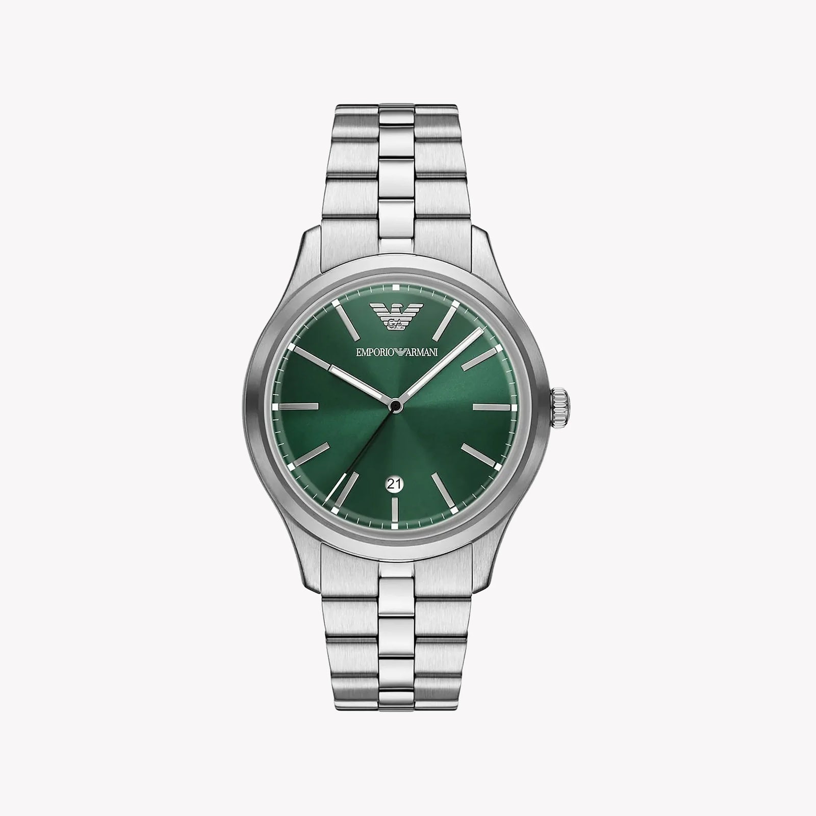 Emporio Armani Men's Stainless Steel Green Dial Watch | AR11734 by i-watch