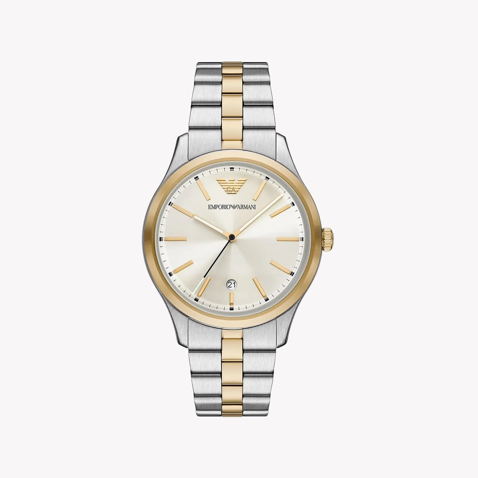 EMPORIO ARMANI Men's Stainless Steel Silver & Gold Watch | AR11735 by i-watch