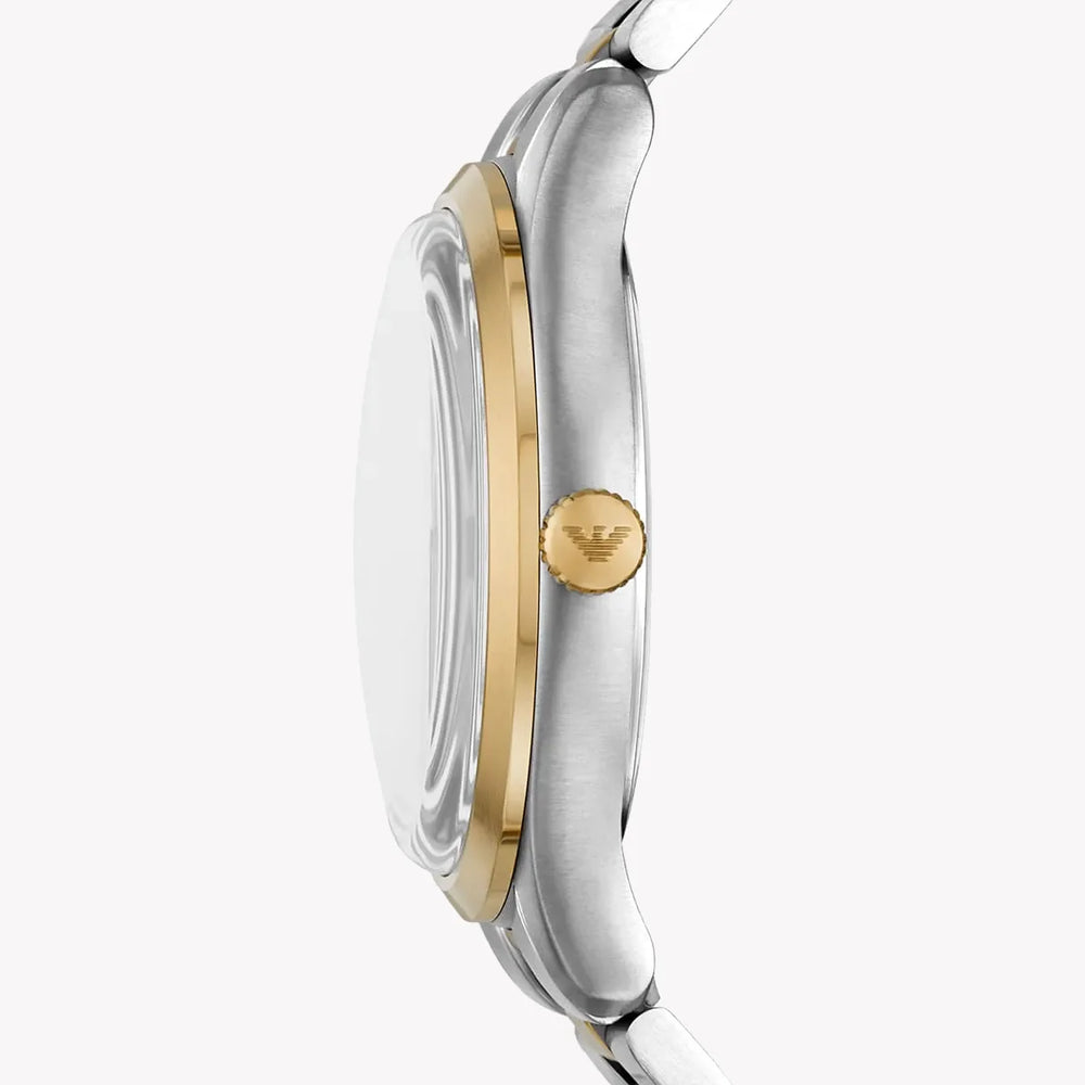 EMPORIO ARMANI Men's Stainless Steel Silver & Gold Watch | AR11735 by i-watch