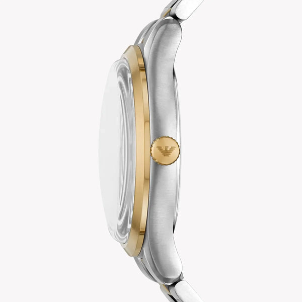 EMPORIO ARMANI Men's Stainless Steel Silver & Gold Watch | AR11735 by i-watch