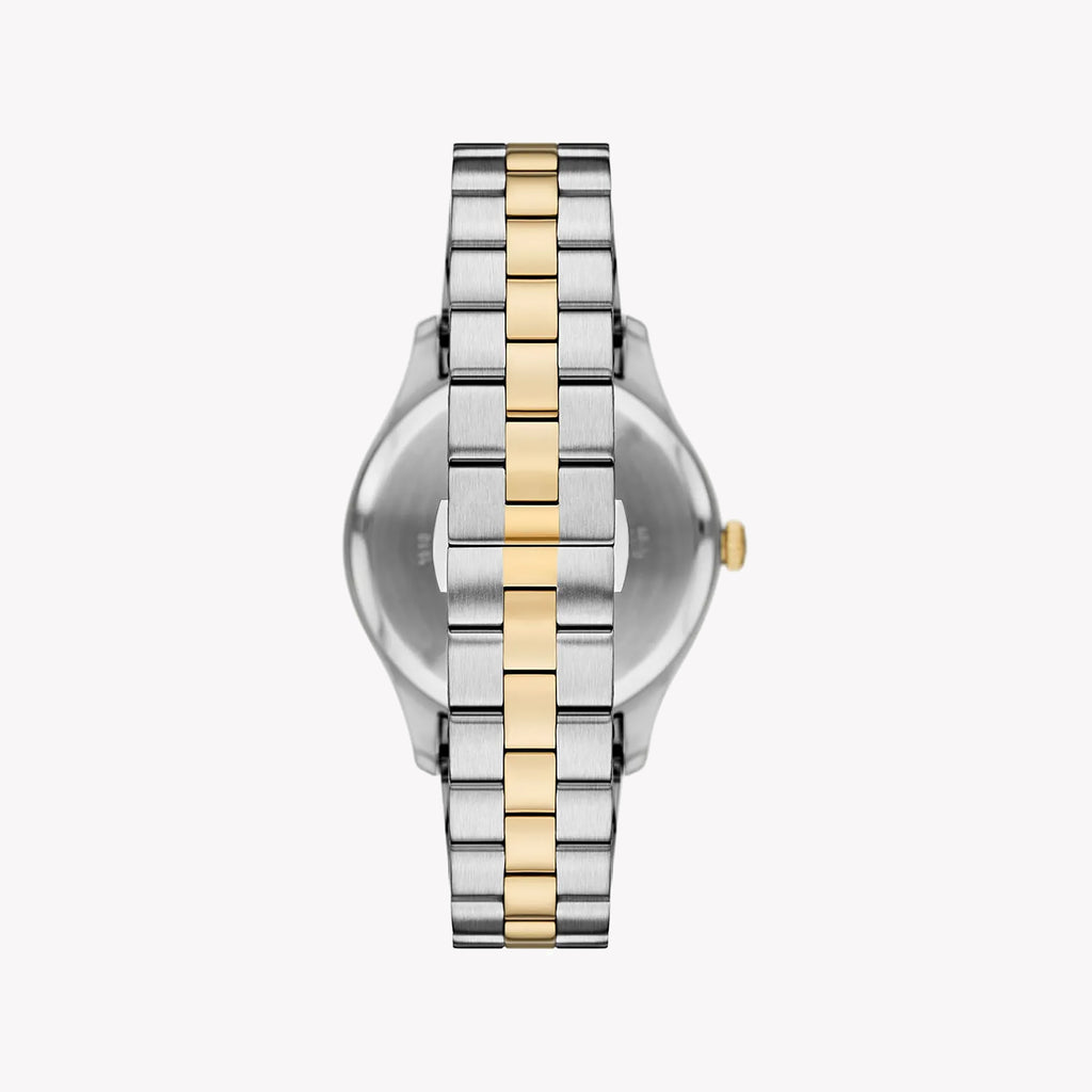 EMPORIO ARMANI Men's Stainless Steel Silver & Gold Watch | AR11735