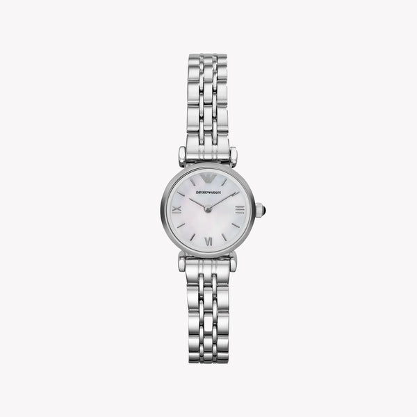 Emporio Armani Women's Stainless Steel Watch, White Mother-of-Pearl | AR1763 by i-watch