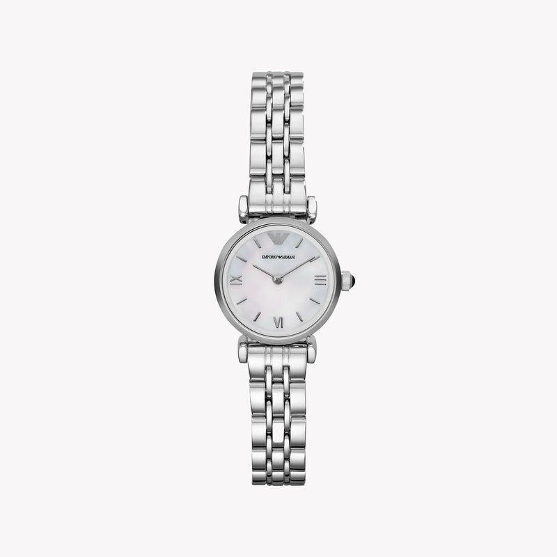 Emporio Armani Women's Stainless Steel Watch, White Mother-of-Pearl | AR1763 by i-watch