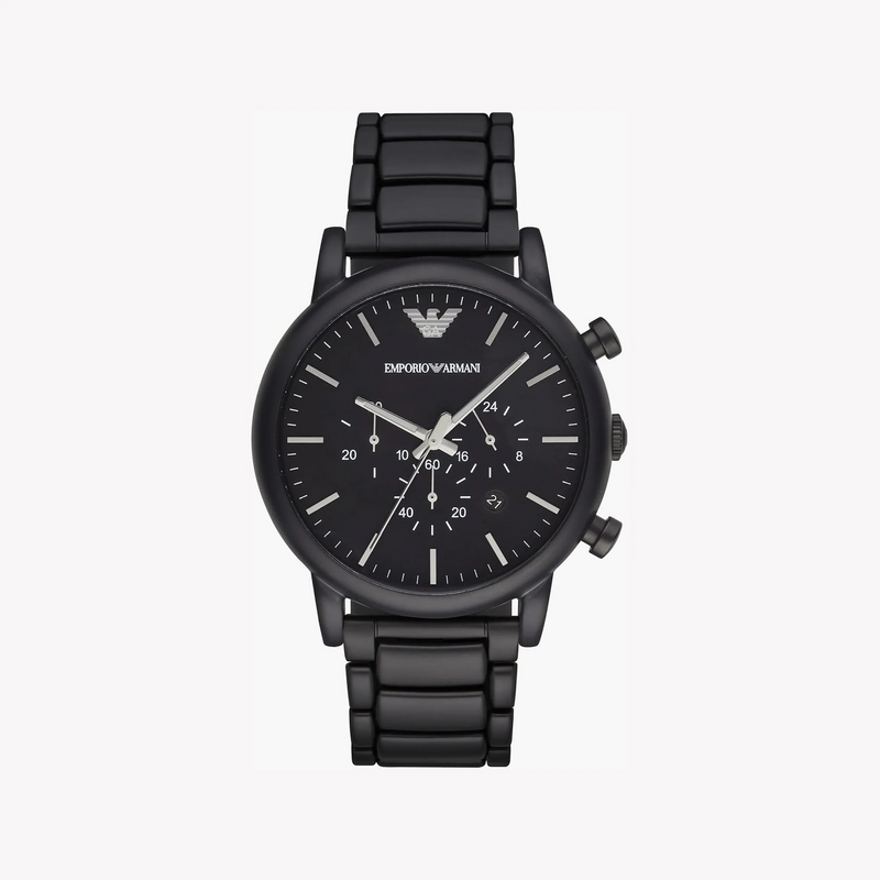 Emporio Armani Men's Black Stainless Steel Watch | Ar1895 by i-watch