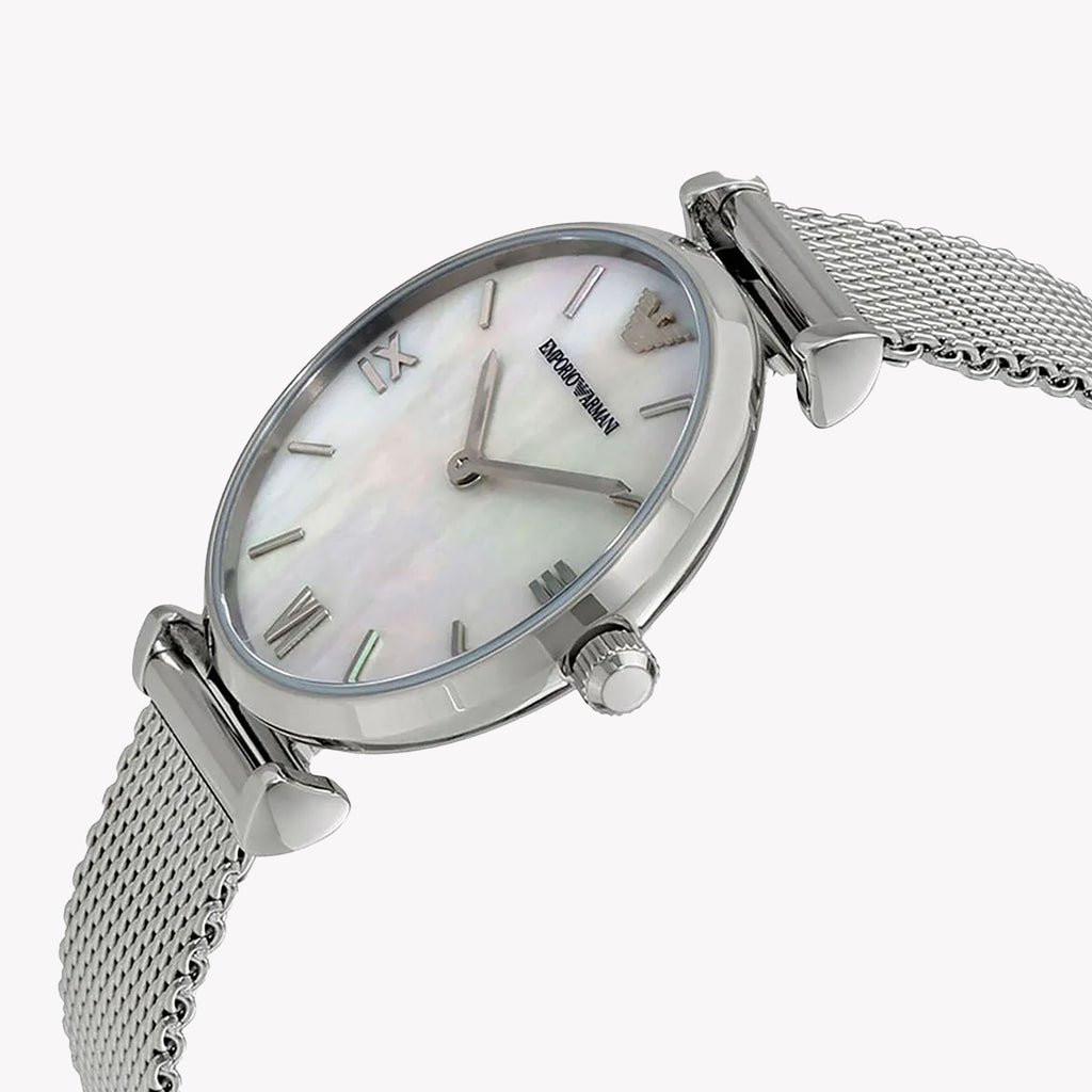 Emporio Armani Women's Stainless Steel Grey Watch | Ar1955