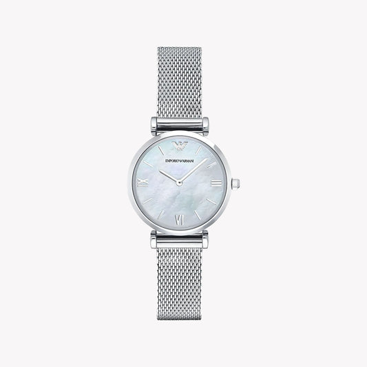 Emporio Armani Women's Stainless Steel Grey Watch | Ar1955