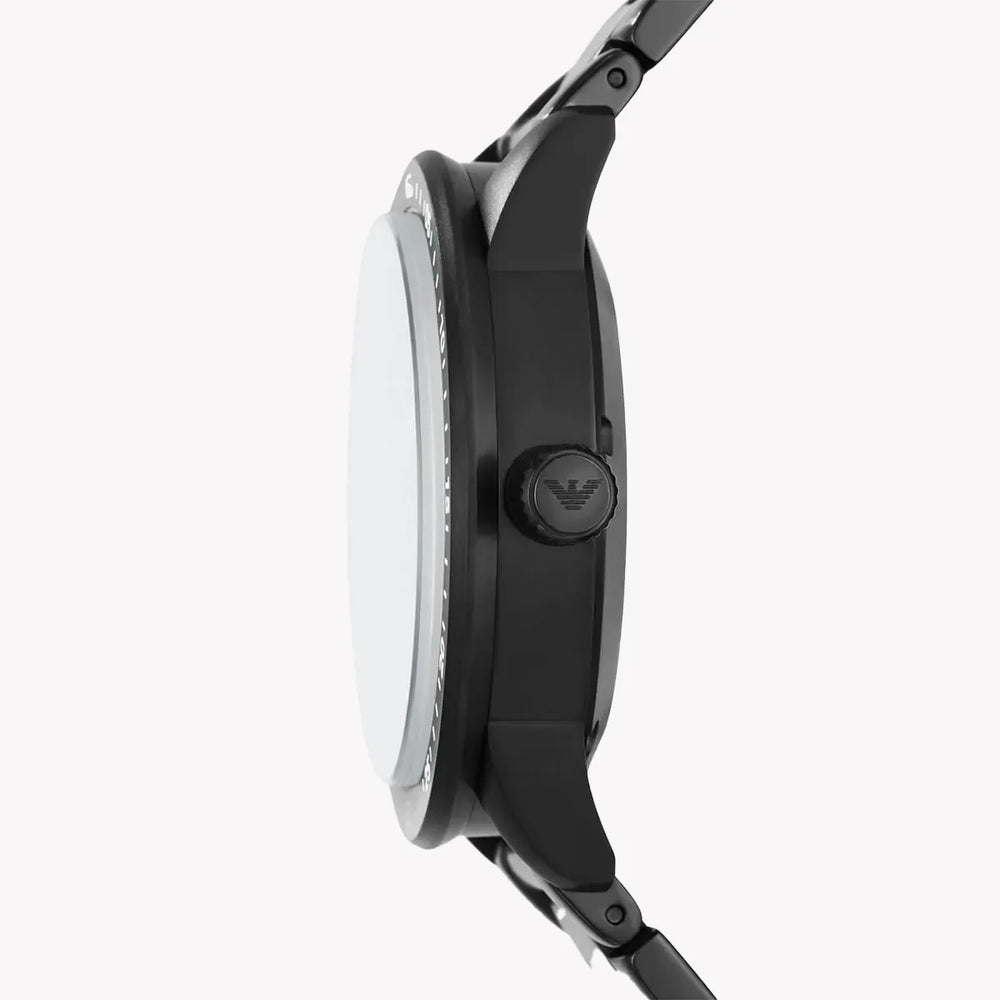 Emporio Armani Men's Black Stainless Steel Automatic Watch | AR60054 by i-watch