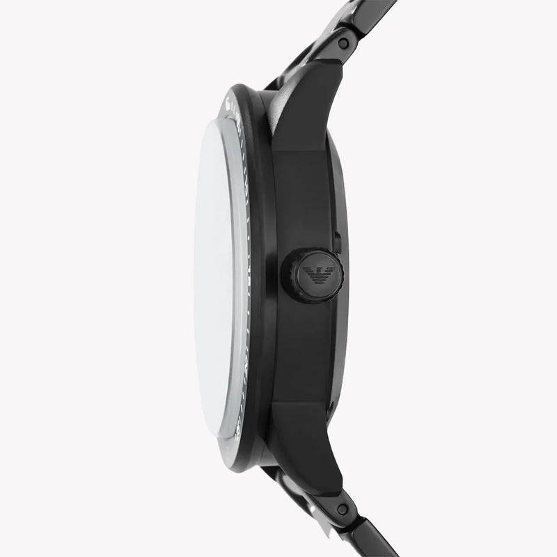 Emporio Armani Men's Black Stainless Steel Automatic Watch | AR60054 by i-watch
