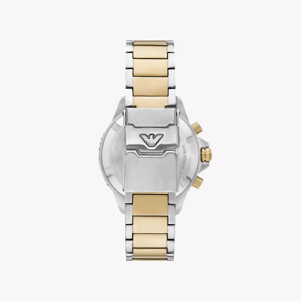 Emporio Armani Men's Silver/Gold, Black | Ar80073set by i-watch