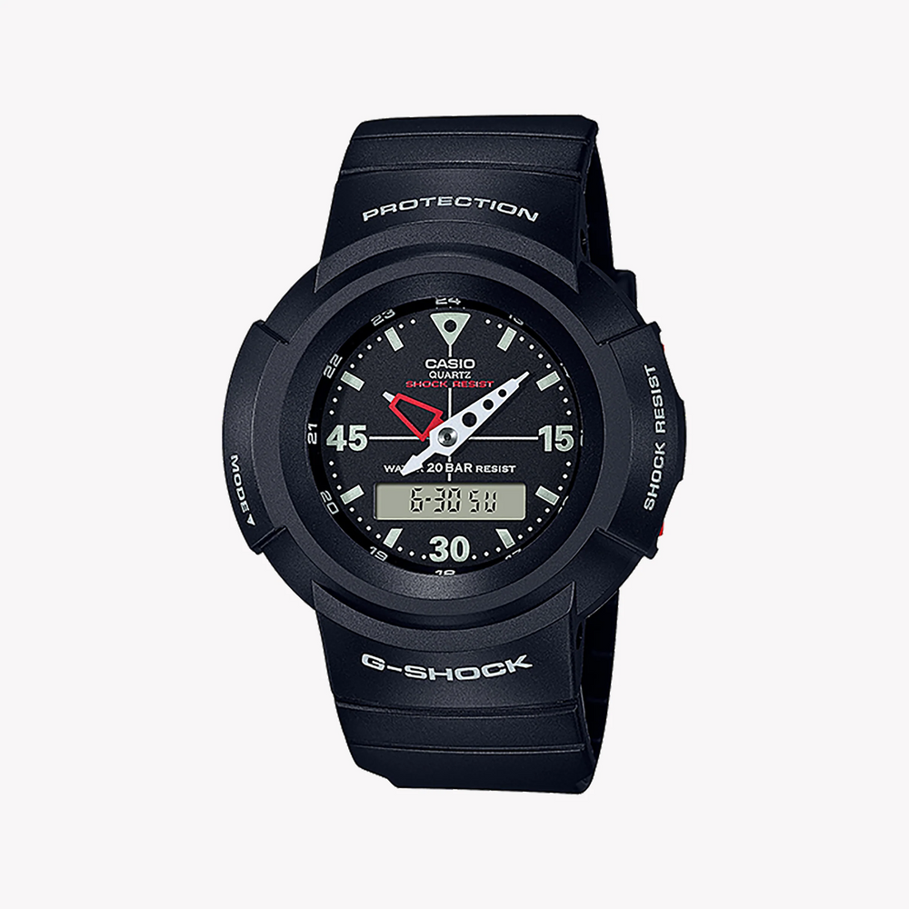 Casio Men's Black Resin Watch | Aw-500e-1edr by i-watch