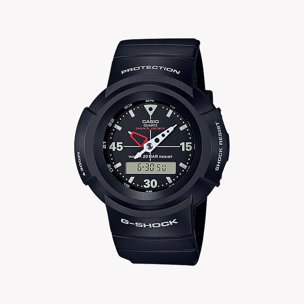 Casio Men's Black Resin Watch | Aw-500e-1edr