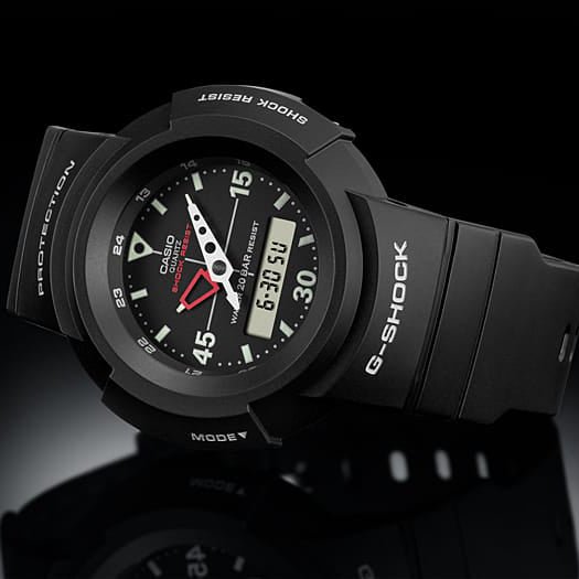 Casio Men's Black Resin Watch | Aw-500e-1edr