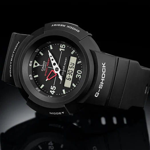 Casio Men's Black Resin Watch | Aw-500e-1edr