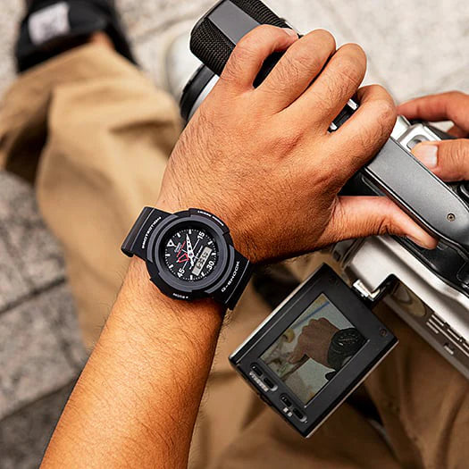 Casio Men's Black Resin Watch | Aw-500e-1edr by i-watch
