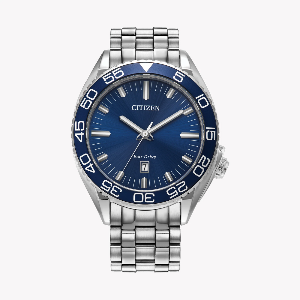 Citizen Aw1770-53l Bold Innovation - Stunning Blue Stainless Steel Men's Watch by i-watch