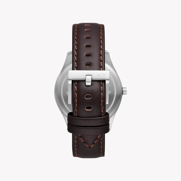 A|X Armani Exchange Men's Silver Watch, Black Dial | Ax1868 by i-watch